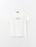 LC Waikiki Crew Neck Short Sleeve Printed Combed Cotton Men's T-shirt